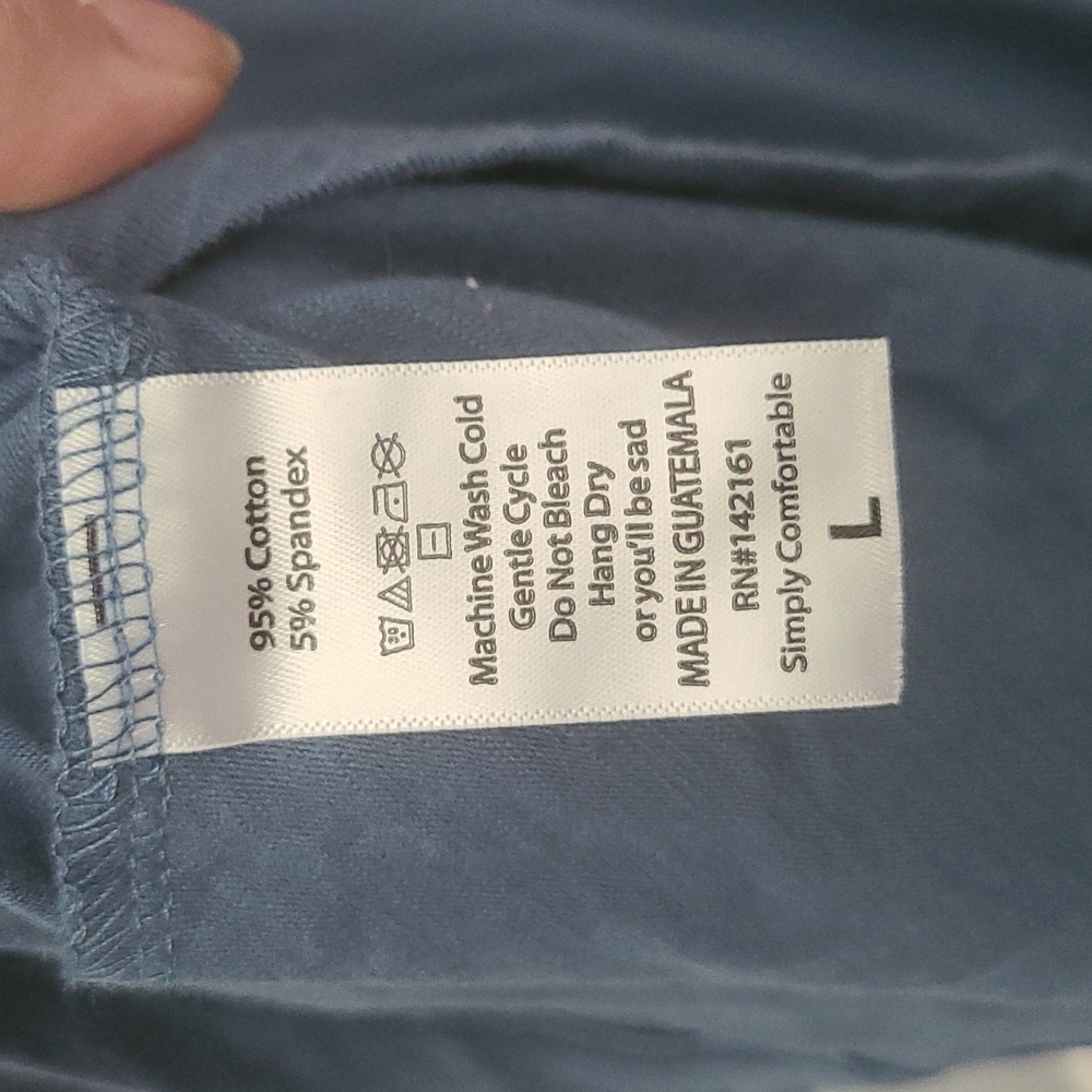 Solid Blue Lularoe Maxi - image 2